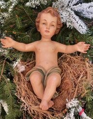 Statuetta di Gesù Bambino della parrocchia