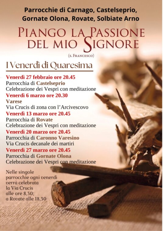 Via crucis del venerdì