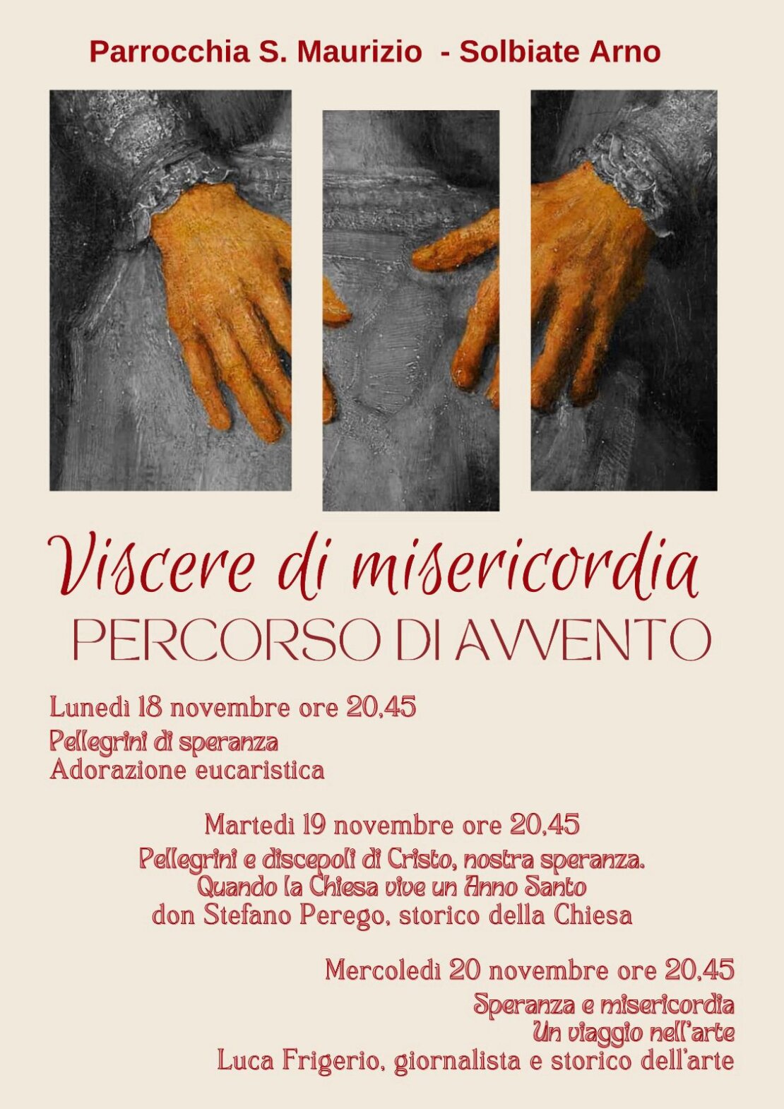 "Viscere di misericordia" percorso di Avvento 2024