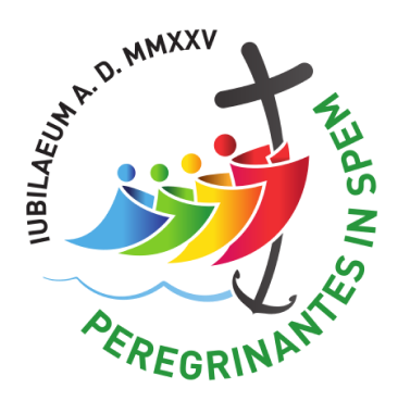 Pellegrini di Speranza logo del Giubileo 2025